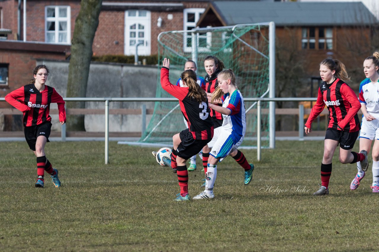 Bild 321 - wBJ SG Weststeinburg/Beidenfleth - SV Henstedt Ulzburg : Ergebnis: 0:4